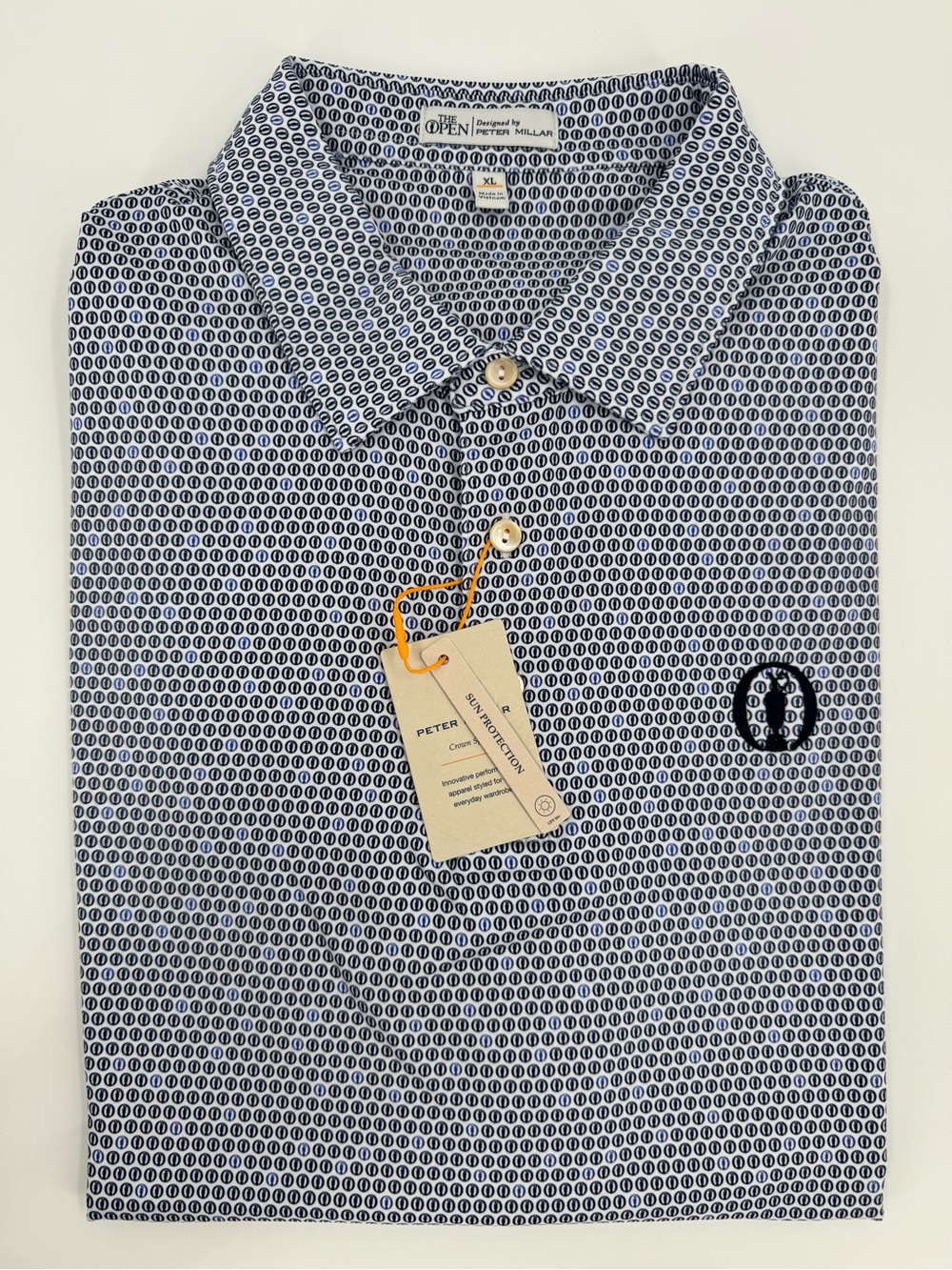 "The Open Championship" - Peter Millar Claret Jug Polo - XL - NWT